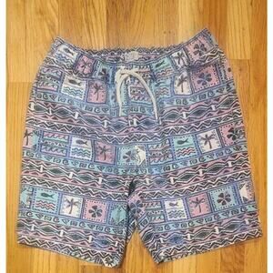 CATCH SURF AUTHENTIC BOARD CO. WEEKENDER MENS SHORTS SIZE LARGE 100% COTTON